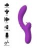 INTENSO - VIBRADOR FLEXIBLE HARRY CON LENGUA MORADA