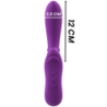 INTENSO - VIBRADOR FLEXIBLE HARRY CON LENGUA MORADA