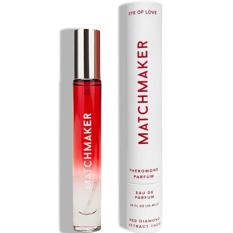 OJO DEL AMOR - PERFUME MARCADOR DIAMANTE ROJO ATRÁPALOS 10 ML