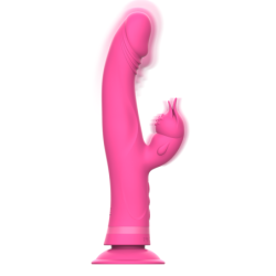 INTENSO - VIBRADOR JULIO RABBIT DE SILICONA ROSA