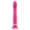 VIBRADOR DE SILICONA ROSA INTENSO - MICHELANGELO