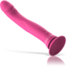 VIBRADOR DE SILICONA ROSA INTENSO - MICHELANGELO