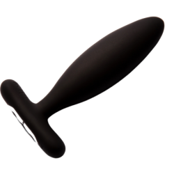 JUEGO - VIBRADOR ANAL CON TAPÓN VESTA NEGRO