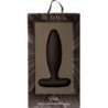 JUEGO - VIBRADOR ANAL CON TAPÓN VESTA NEGRO