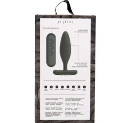 JUEGO - VIBRADOR ANAL CON TAPÓN VESTA NEGRO