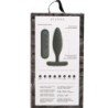 JUEGO - VIBRADOR ANAL CON TAPÓN VESTA NEGRO