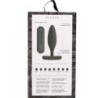 JE JOUE - VIBRADOR ANAL CON TAPÓN VESTA NEGRO