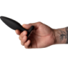 JUEGO - VIBRADOR ANAL CON TAPÓN VESTA NEGRO
