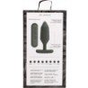 JE JOUE - VIBRADOR ANAL ONYX NEGRO