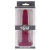 SÉ REAL - DONG ACANALADO DE 12 CM ROJO