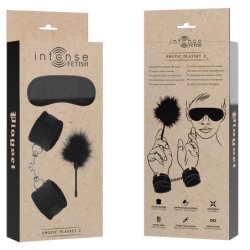 INTENSO - JUEGO ERÓTICO FETICHE 2 CON ESPOSAS, MÁSCARA Y COSQUILLEO