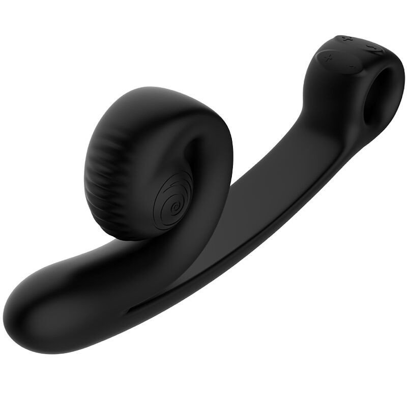 VIBRADOR CURVO SNAIL VIBE NEGRO