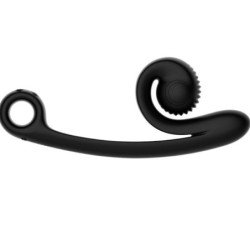 VIBRADOR CURVO SNAIL VIBE NEGRO