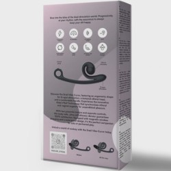 SNAIL VIBE - VIBRADOR CURVO NEGRO