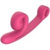 VIBRADOR CURVO SNAIL VIBE ROSA