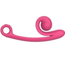 VIBRADOR CURVO SNAIL VIBE ROSA