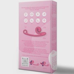 VIBRADOR CURVO SNAIL VIBE ROSA
