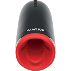 JAMYJOB - MASTURBADOR CON CALENTAMIENTO Y ROTACIÓN SPIN-X