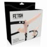 ARNÉS DE SUMISIÓN FETICHE - VIBRADOR DE DOBLE PENETRACIÓN CARNE HACIA ARRIBA