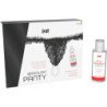 INTT LANZA - BRAGUITA NEGRA BRASILEÑA CON PERLAS Y GEL LUBRICANTE 50 ML