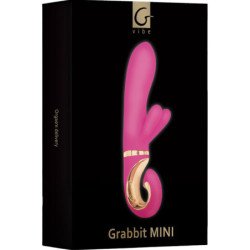 GVIBE - GRABBIT MINI VIBRADOR SILICIONA ROSA