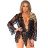 LEG AVENUE - CONJUNTO DE PELUCHE Y BATA L