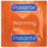 PASANTE - PRESERVATIVOS CON EFECTO CALIENTE, BOLSA DE 144 UNIDADES