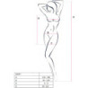 PASSION - BS097 BODY ROJO TALLA ÚNICA