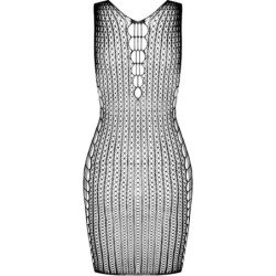 PASSION - BS097 BODY STOCKING NEGRO TALLA ÚNICA