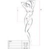 PASSION - BS094 BODYSTOCKING BLANCO TALLA UNICA