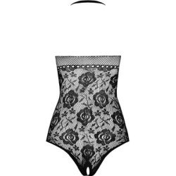 PASSION - BS094 BODY STOCKING NEGRO TALLA ÚNICA
