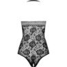 PASSION - BS094 BODY STOCKING NEGRO TALLA ÚNICA