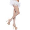 LEG AVENUE - BRAGUITAS BLANCAS DE NYLON CON RED - TALLAS GRANDES