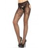 LEG AVENUE - BRAGUITA DE ELEGANTE RED NEGRA BORDADA