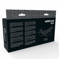 JUGUETES PARA ADICTOS - DILDO CON ARN SIN SOPORTE NATURAL