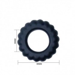 BAILE - ANILLO PARA CUELLO TITAN NEGRO 2 CM