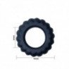 BAILE - ANILLO PARA CUELLO TITAN NEGRO 2 CM