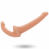 JUGUETES PARA ADICTOS - DILDO CON ARN SIN SOPORTE NATURAL