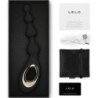 LELO - MASAJEADOR ANAL NEGRO CON CUENTAS SORAYA