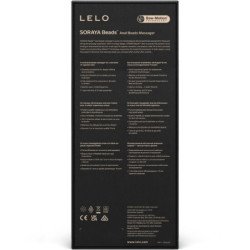 LELO - SORAYA BEADS MASAJEADOR ANAL NEGRO