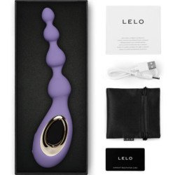 LELO - MASAJEADOR ANAL DE PERLAS VIOLETA SORAYA