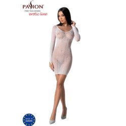 PASSION - BS101 BODY STOCKING BLANCO TALLA ÚNICA