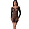 PASSION - BODY STOCKING NEGRO BS101 TALLA ÚNICA