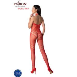 PASSION - BODY STOCKING ROJO BS100 TALLA ÚNICA