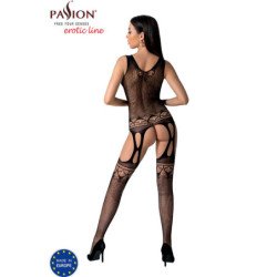 PASSION - BS099 BODY STOCKING NEGRO TALLA ÚNICA