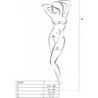 PASSION - BS098 BODY STOCKING NEGRO TALLA ÚNICA