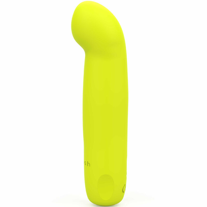 B SWISH - VIBRADOR DE SILICONA RECARGABLE CLÁSICO INFINITO BCUTE CURVE AMARILLO