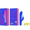 B SWISH - VIBRADOR RECARGABLE CLÁSICO INFINITO BWILD BUNNY DE SILICONA AZUL