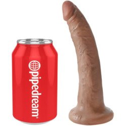 KING COCK - PENE REALISTA DE 17,5 CM COLOR CARAMELO