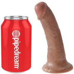 KING COCK - PENE REALISTA DE 15 CM CARAMELO